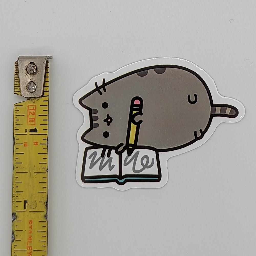 Pusheen Cat Sticker - Picture 2 of 2